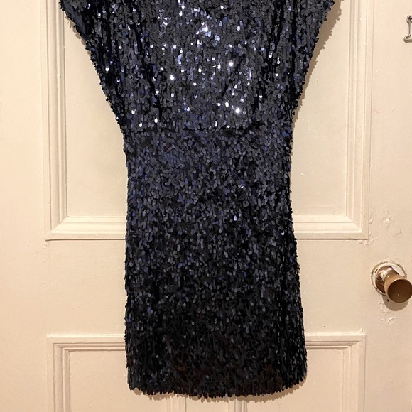 Paul & Joe Blue Sequined Dress - Size 4 - Perfect party dress - Picture 4 of 7